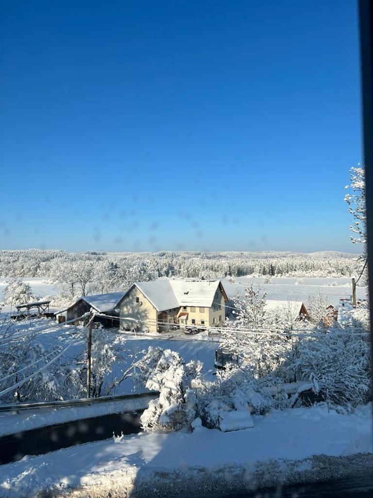 Fe Wo Brunnen - 120 Qm - Ruhige Lage - Viel Natur- Komfortabel - Grosser Balkon Und Garten เมมมิงเงน ภายนอก รูปภาพ