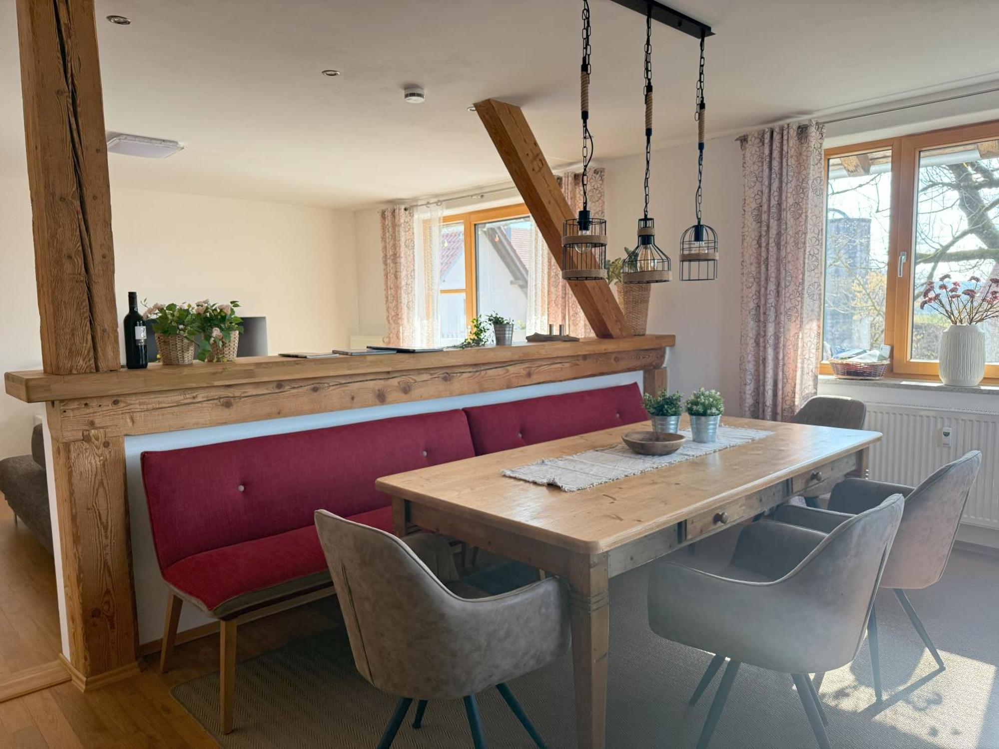 Fe Wo Brunnen - 120 Qm - Ruhige Lage - Viel Natur- Komfortabel - Grosser Balkon Und Garten เมมมิงเงน ภายนอก รูปภาพ