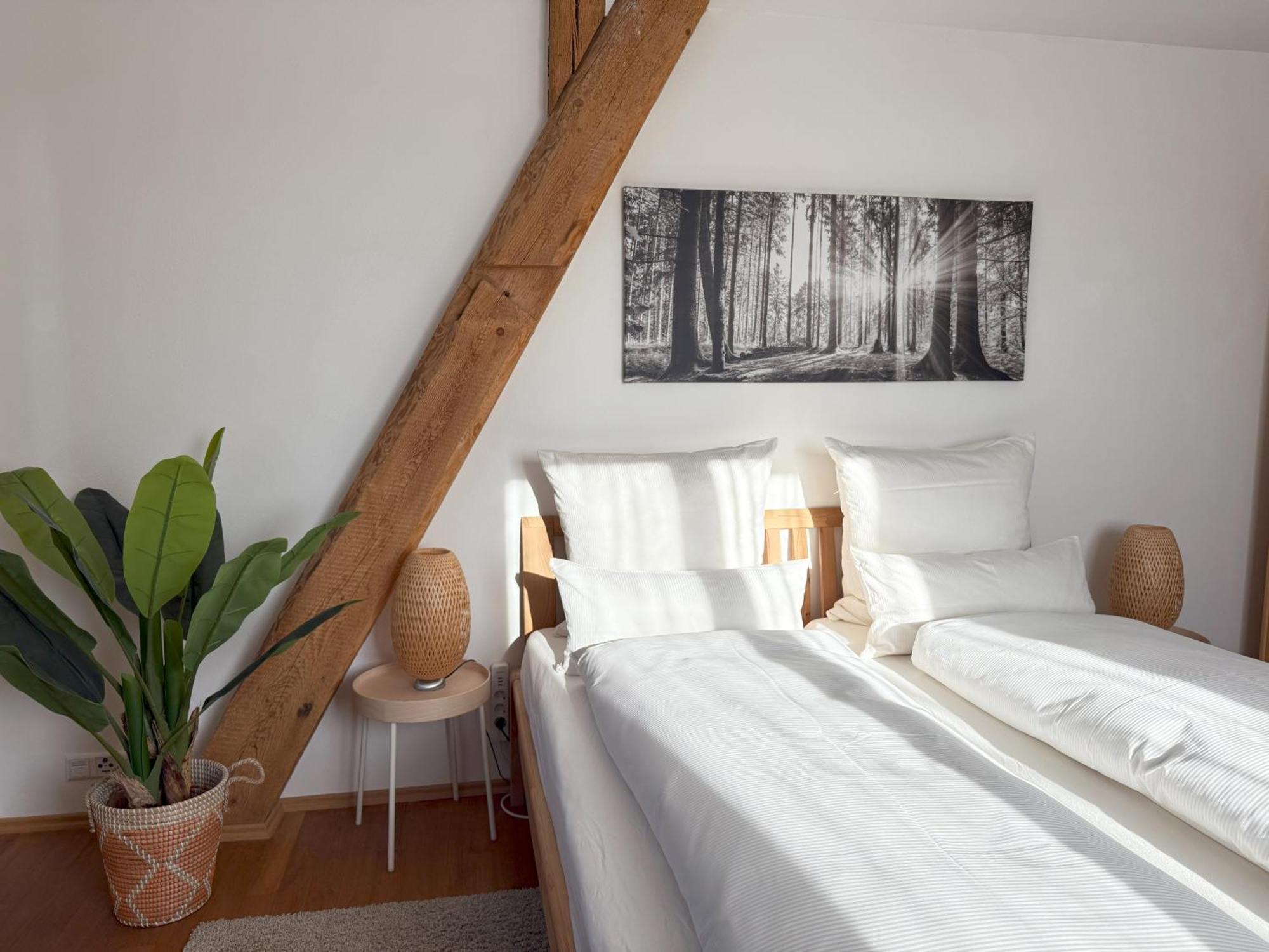 Fe Wo Brunnen - 120 Qm - Ruhige Lage - Viel Natur- Komfortabel - Grosser Balkon Und Garten เมมมิงเงน ภายนอก รูปภาพ